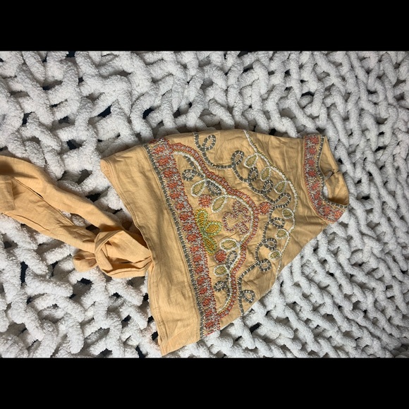 Free People GOA Tank/Crop Top Yellow - Picture 2 of 10